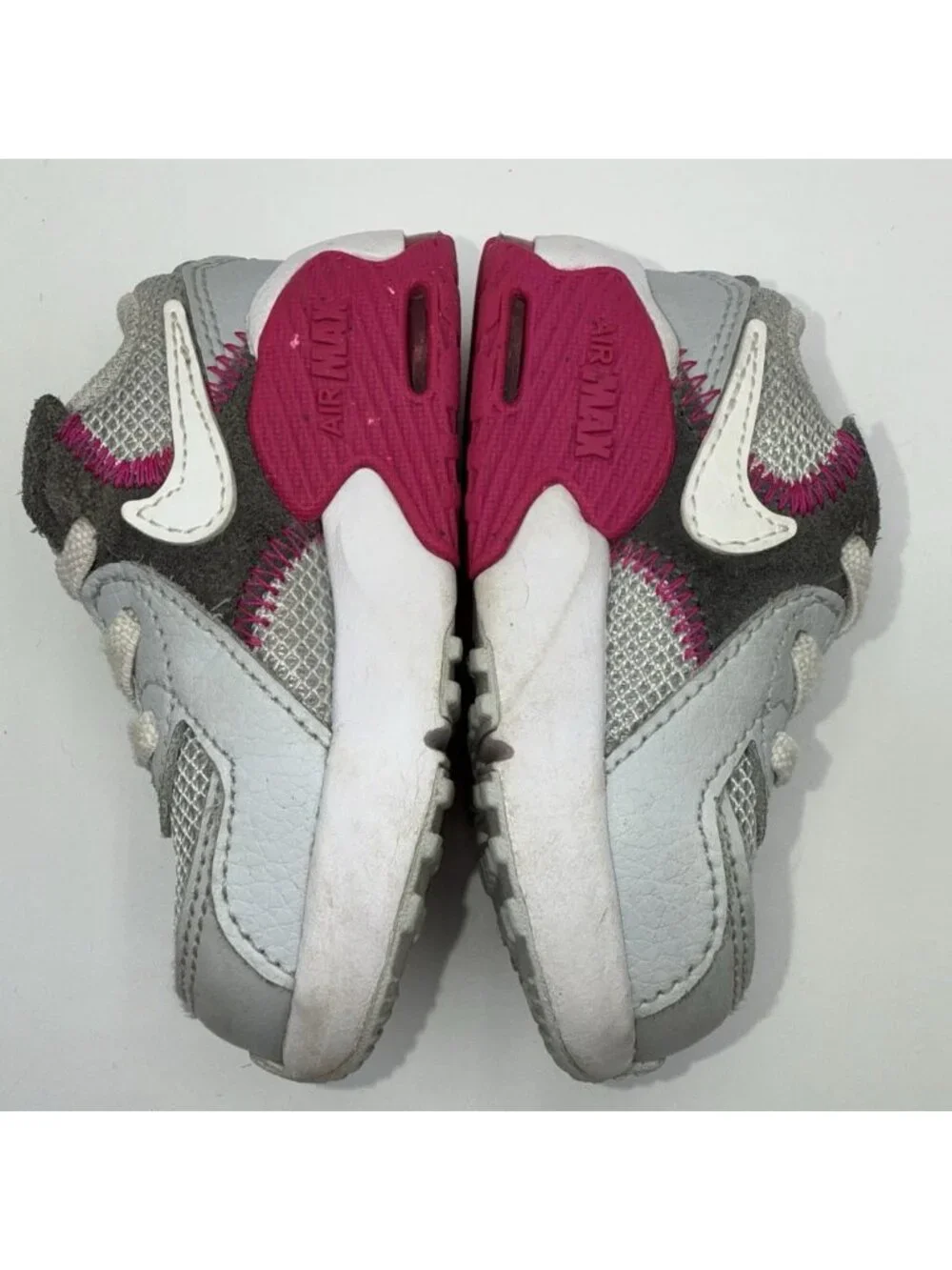 Nike Shoes Girls 4C Air MAX Excee Toddler Gray Pink White